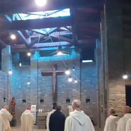 Un momento della celebrazione